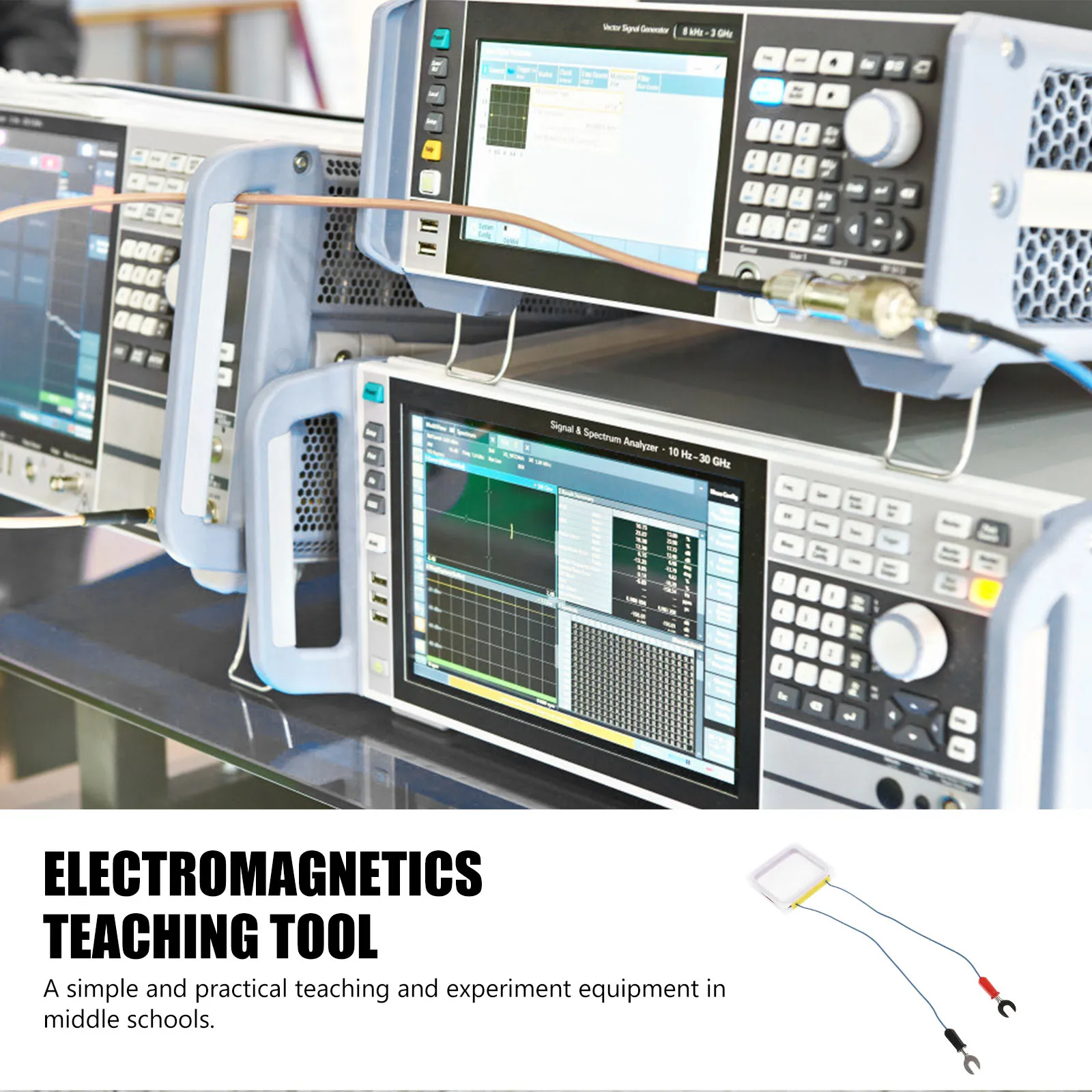 

Experimental Square Coil Electromagnetics Teaching Tool Physics Copper Coil School Supply Safe Apparatus Plastic Induction