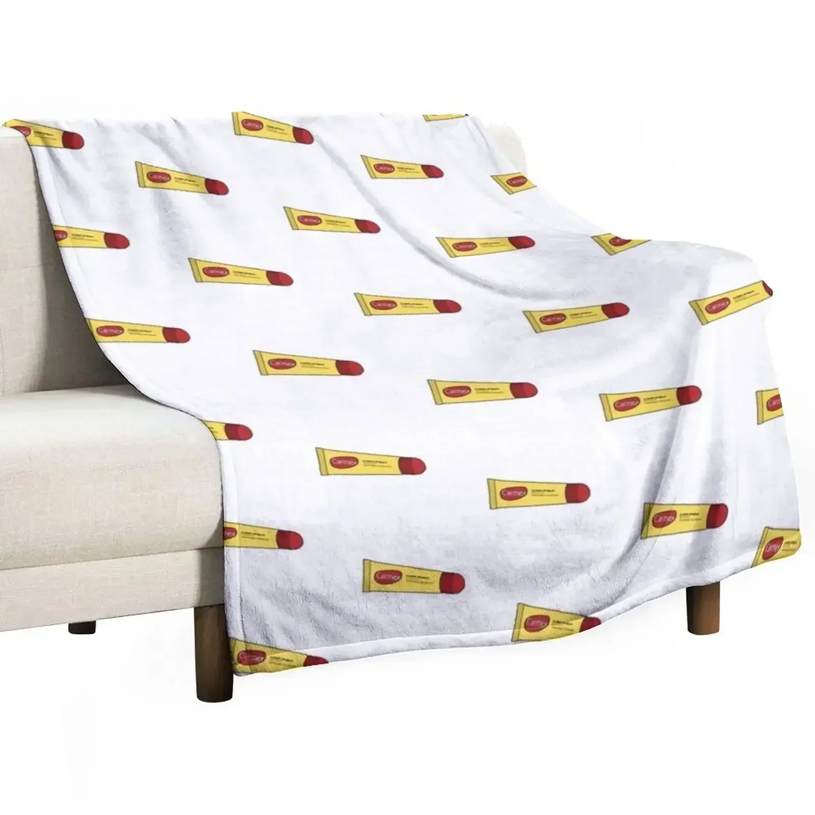 Carmex Lip Balm Throw Blanket Nap Personalized Gift Camping Blankets For Baby bed plaid Decoratives Blankets