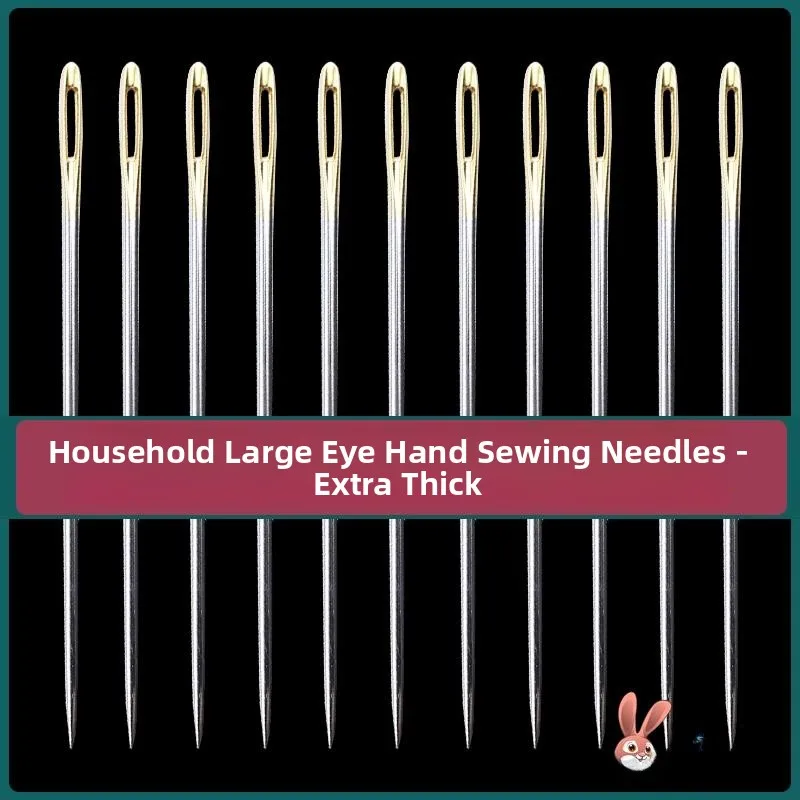 

Home Use Hand Sewing Needle Stainl Steel arp Fine Tead Large Hole Cross Stitch Embroidery Needle for DIY Crts