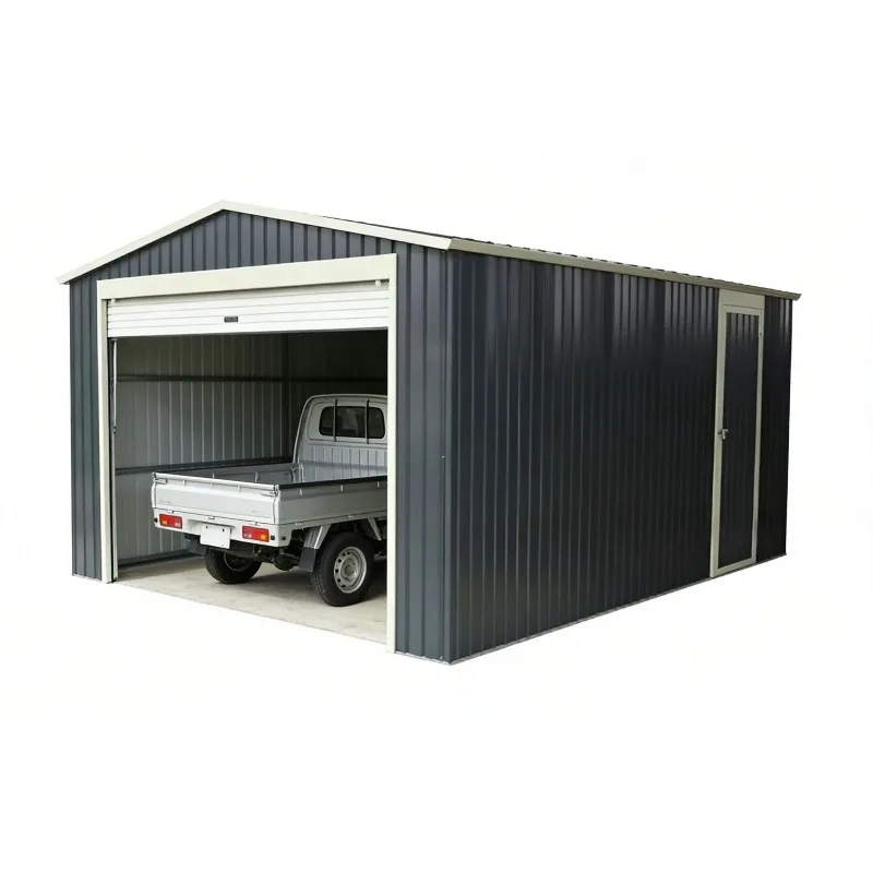 Customizable Outdoor Mobile Storage Shed Garden Tool House Large Capacity Backyard Storage Garage Parking Shelter Customizable