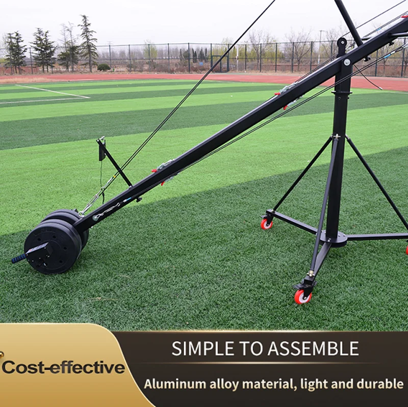 Cheapest Professional DV 10m U-Shaped Motorized PTZ Head Camera Video Jimmy Jib Crane for Film Shooting - view 6