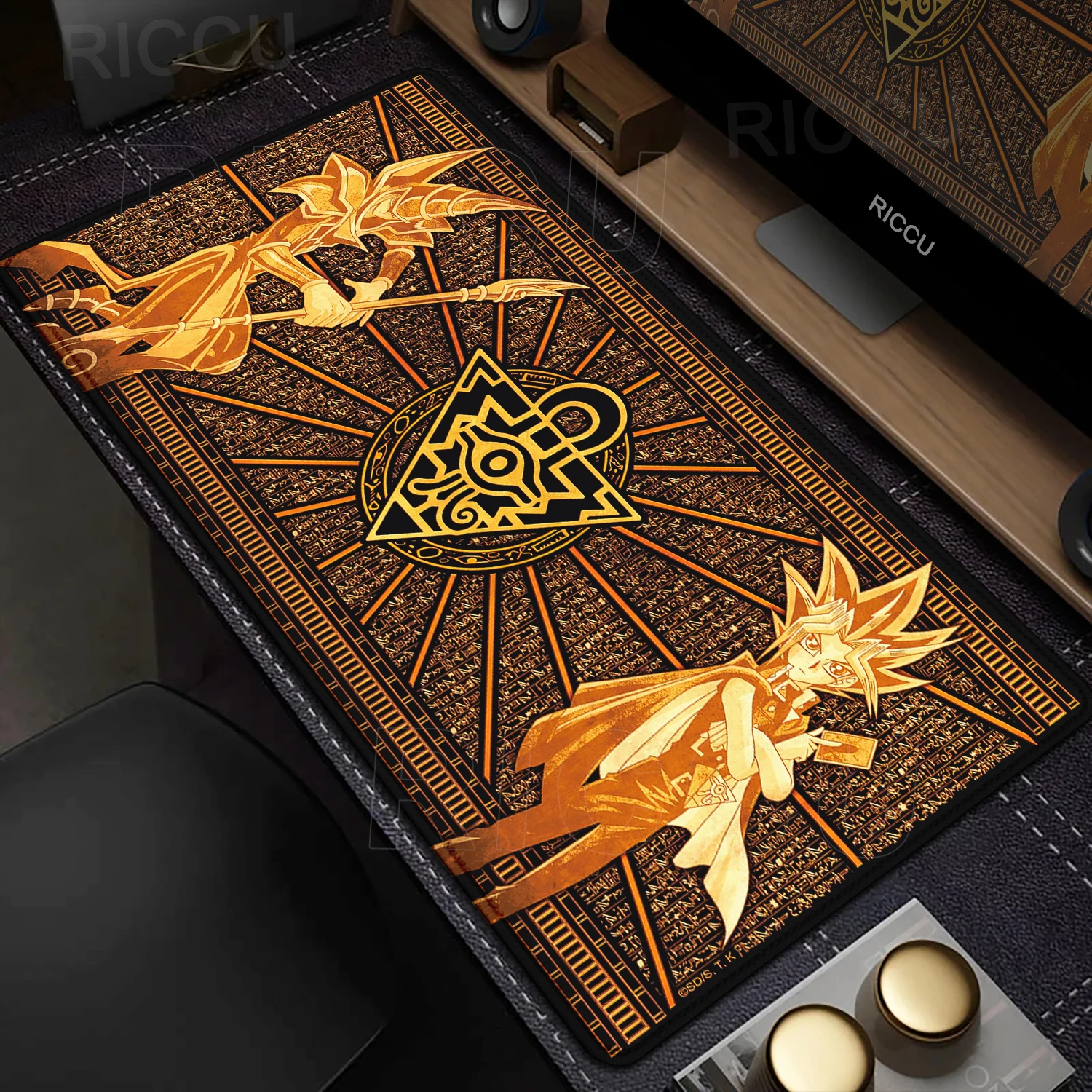 

Large Mouse Pad Gamer Yu Gi Oh Mousepad Gaming Pc Computer Accessories Mausepad Rubber Deskmat Office Anime Mat Extended Deskpad