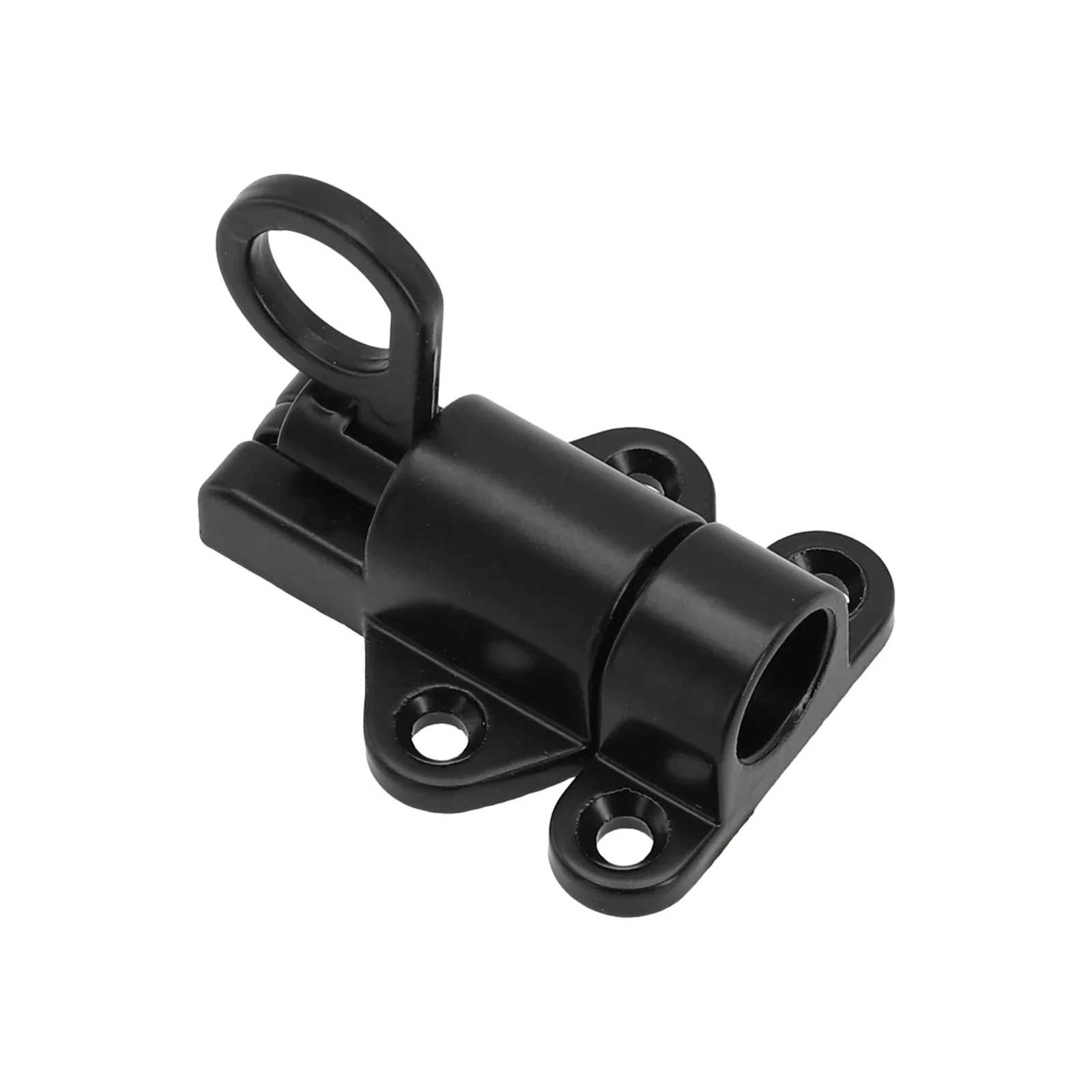 Pull Latch Lock Spring Gate Safe Security W/ Screws Window 2 Color Aluminum Black Bounce 2019 New High quality