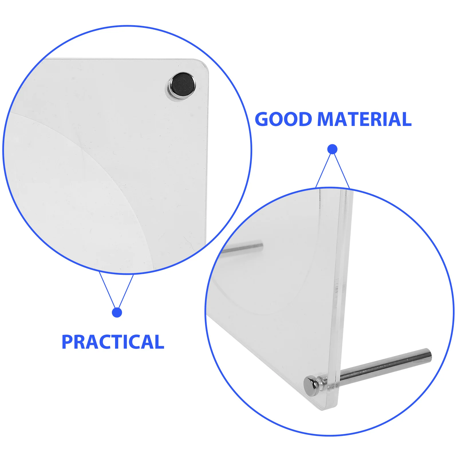 Feine Acryl platte Display Rack Album Stand x x cm Edelstahl Haushalt CD-Racks