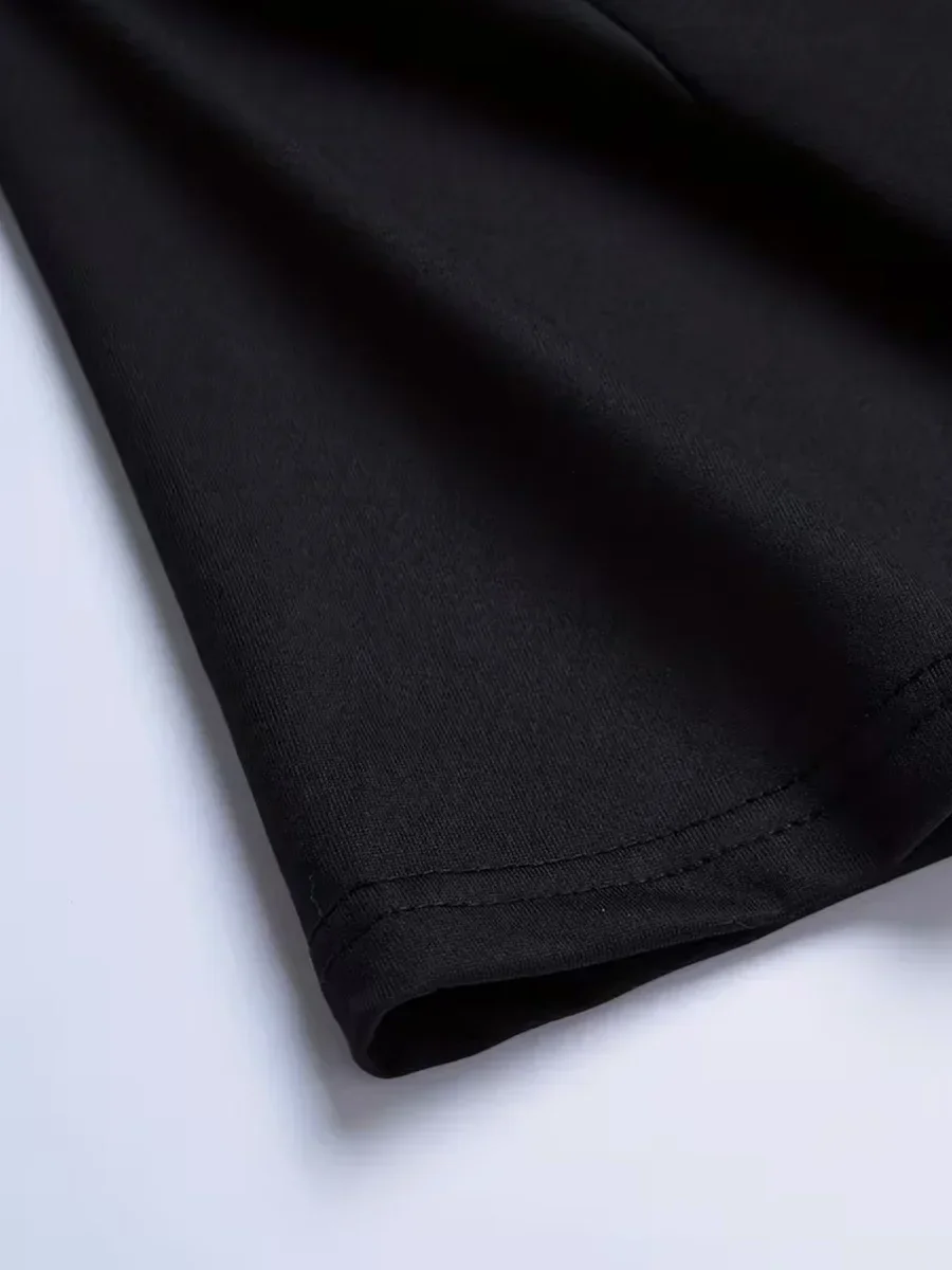 Lustige koreanische Humor-Memes: Sehen Sie den koreanischen sozialen Ausläufer mitfühlend an! Letter Damen T-Shirt Herren Tee Lässig Oversize Sommer Streetwear Weiße Oberteile – Detail 14