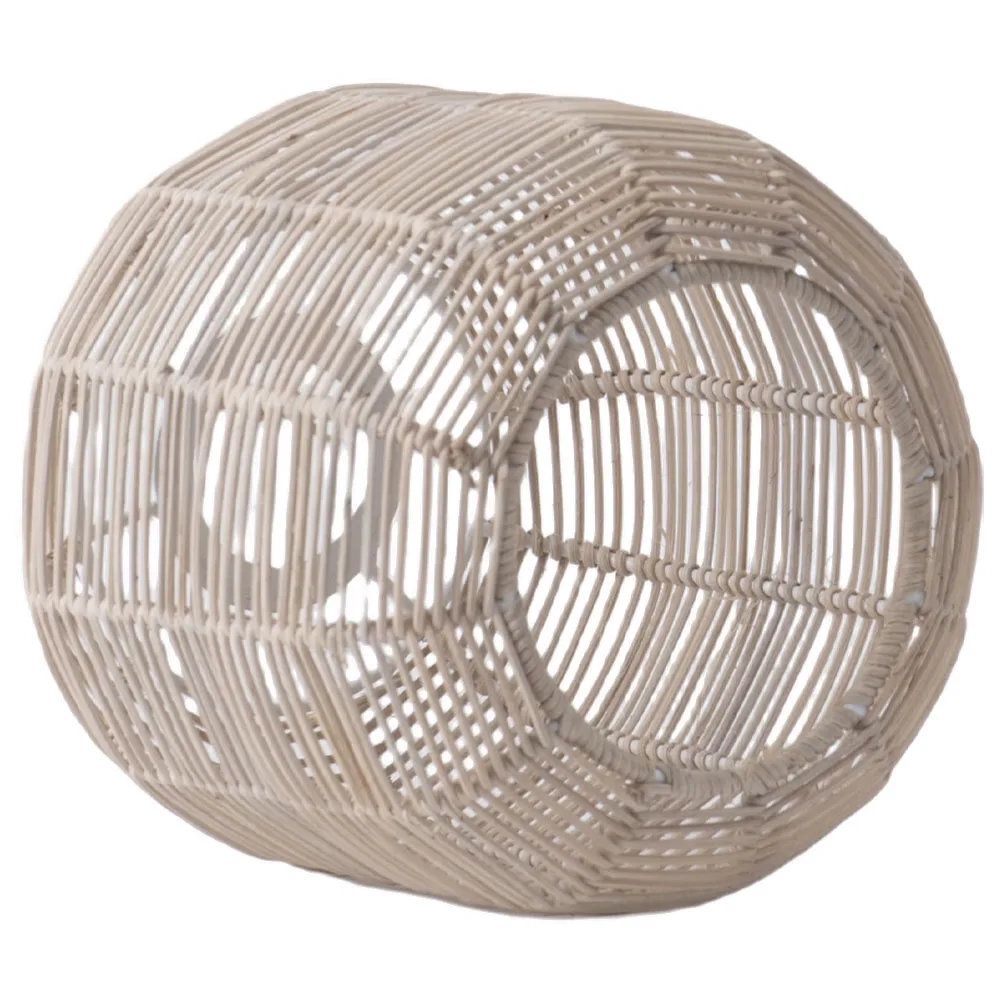 Sostituzione moderna dell'ombra della lampada a sospensione in rattan intrecciato per la cucina, la sala da pranzo, piccoli paralumi decorativi, design in rattan di ferro