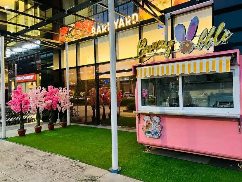 Уличный киоск с едой, полностью оборудованный мобильный бар, подставка для пиццы, хот-догов, кофейная тележка, прицеп для барбекю, коаректор для еды, концессионный прицеп для еды