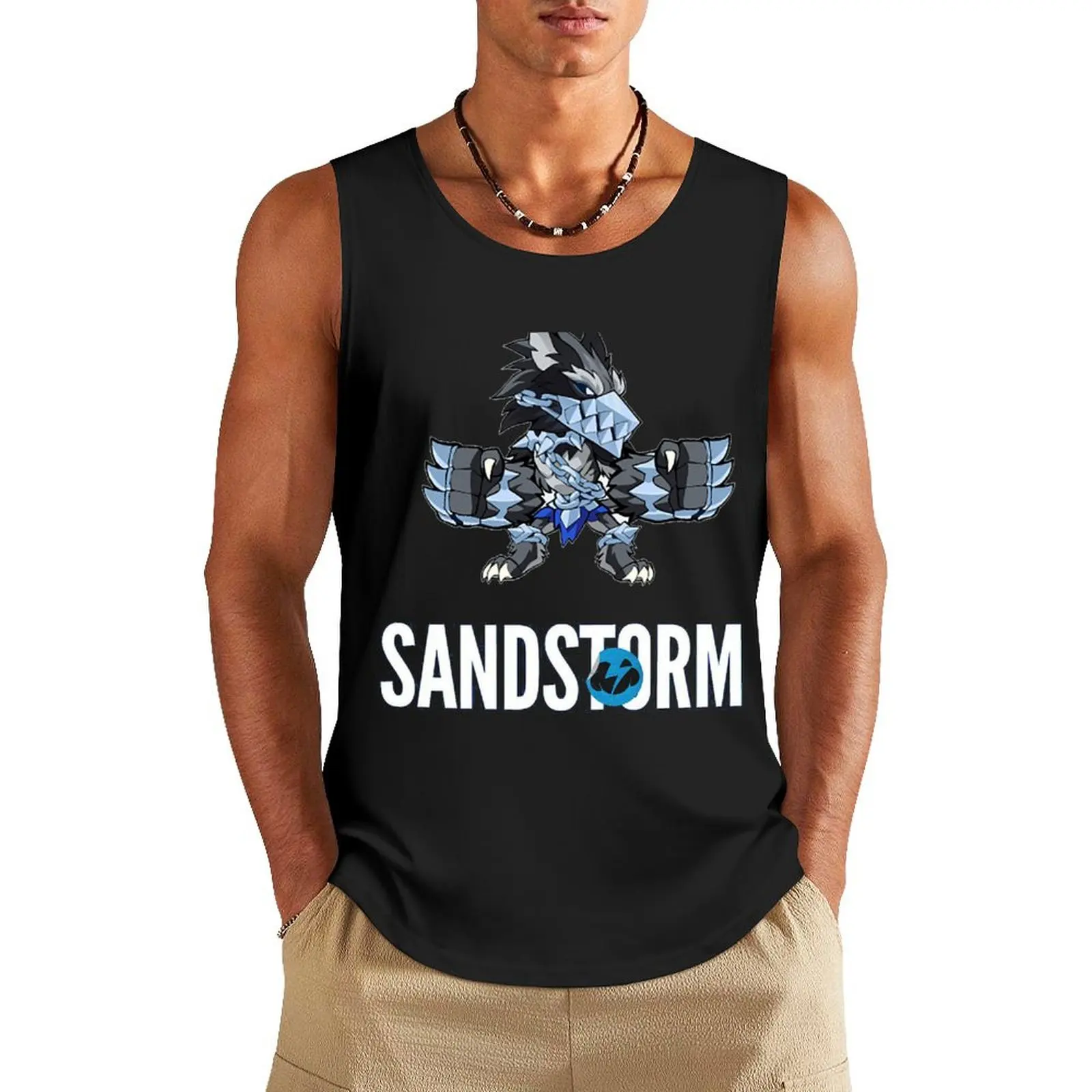 Mordex sandstorm Tank Top sports clothes for men Vest Sportswear for men gym clothing