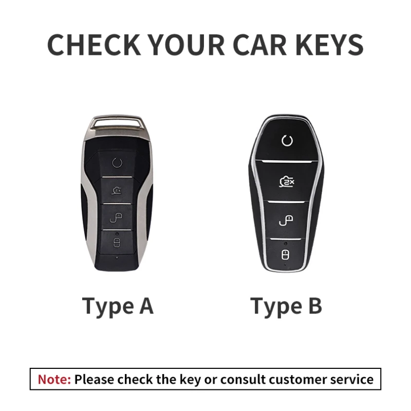 Car Remote Key Case Cover for BYD Tang EV600 Han EV Yuan ATTO 3 Song PLUS Pro MAX DMI Qin Leather Key Fob Shell Keychain