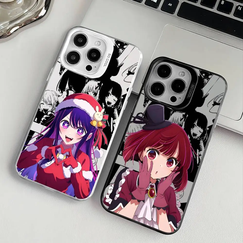 حافظة هاتف Anime A-Ai H-H-Hoshino شفافة متغيرة الألوان لهاتف IPhone 11-16 حافظة TPU مضادة للسقوط، مقاس نحيف. #1