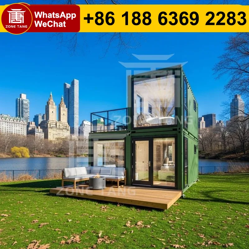 

Prefab Cabins Luxury Container Homes Quick Deploy Eco-Friendly Personal Office Multi Layer Flat Pack Home Bungalow Home Compact