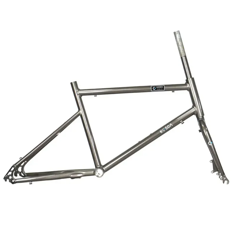 Mini Aluminum Girder Frame for Kids Road Bike Matte Folding 2.5kg Lightweight Children Bicycle Frame Compact Design view 4