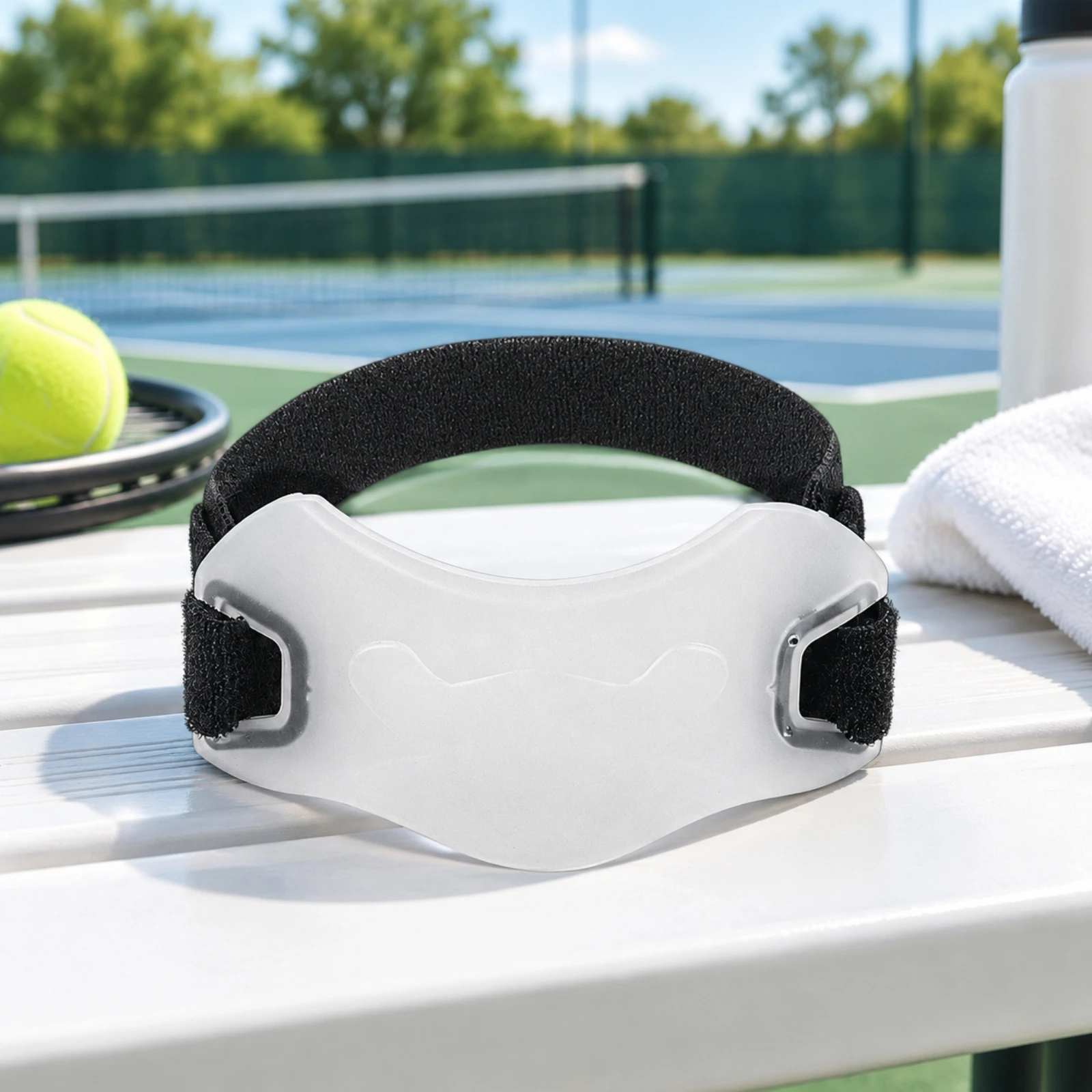 Elbow Support Strap Compression Elbow Brace with Silicone Pad Flexible Long-Lasting for Golf, Badminton