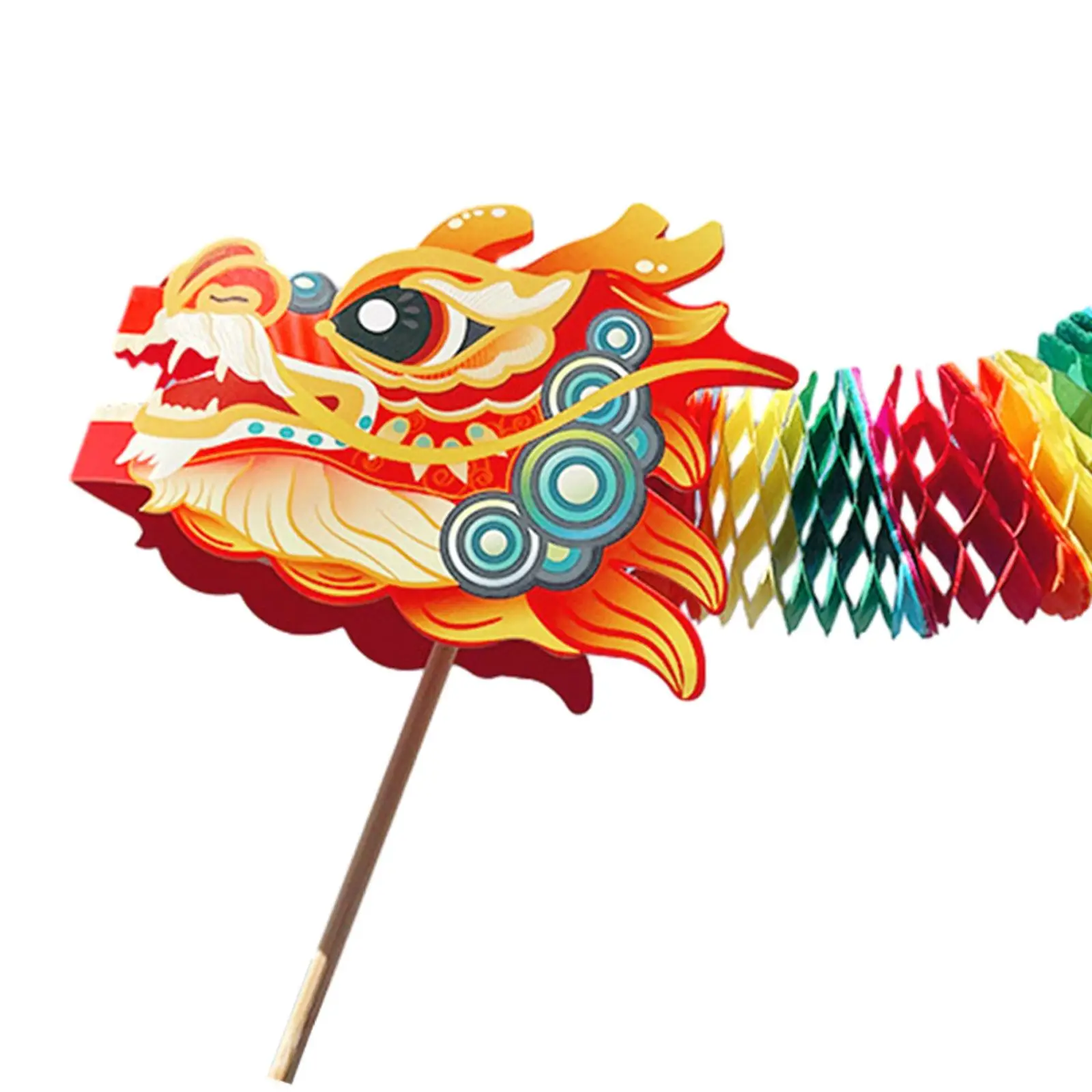 Chinese New Year Dragon Dance DIY Material Interesting Paper Craft Supplies