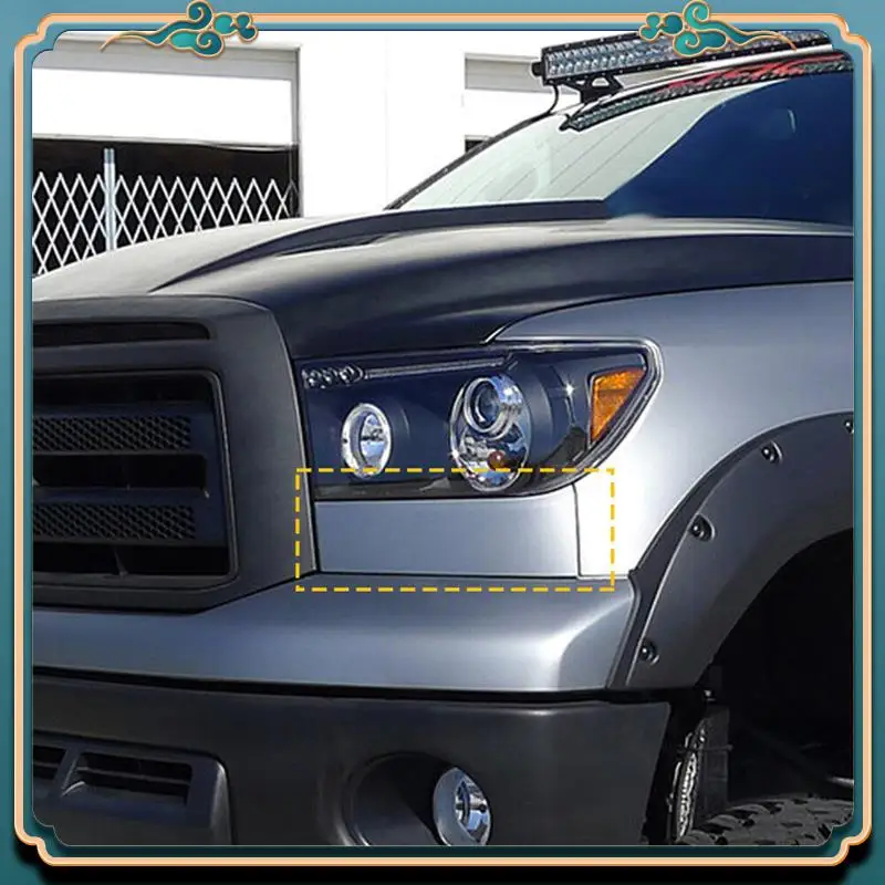 

Latest 1Pair Front Lower Headlight Filler Trim Plate Parts 539320C901 539310C901 For Toyota Sequoia 2007-2013 Extension F