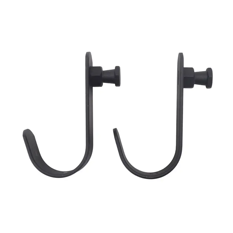 ABDE-For Super Clamp/Cross Bar Boom/Photography Light Stand Compatible One Pair J-Hooks Background Holder Cross Bar Holders