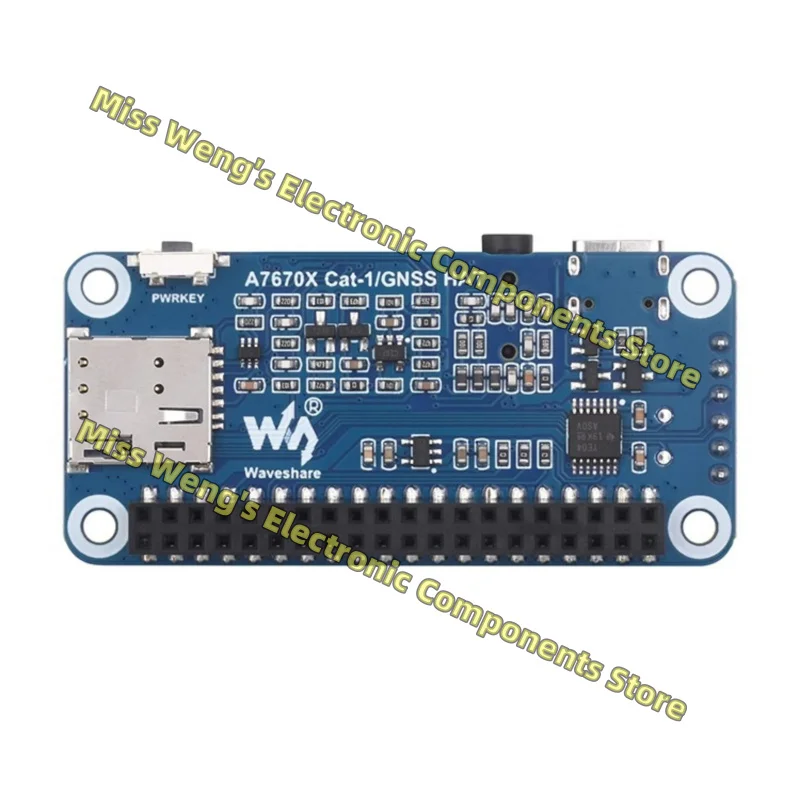 GSM/GPRS/GNSS positioning expansion board A7670E module Cat-1/2G internet access , A7670E Cat-1/GNSS HAT