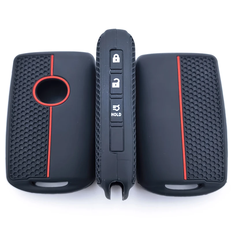 Siliconen Autosleutel Case Cover Beschermd Fob Accessoires voor Mazda CX9 CX3 CX5 CX8 CX30 CX60 2 3 6 Alexa CX90 MX30 X5 X9 SS30 MX5