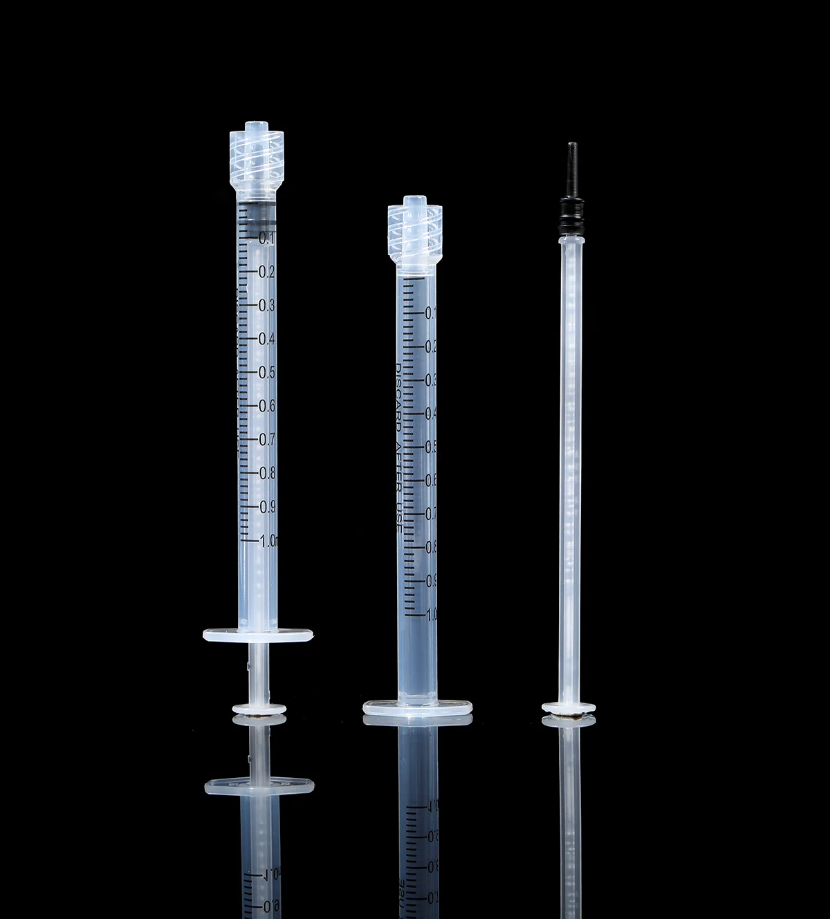 Jeringas normales de 0,5 ml, 1ml, 3m, 5ml, 10ml, jeringa desechable con bloqueo Luer, paquete individual para recargar nutrientes de medición