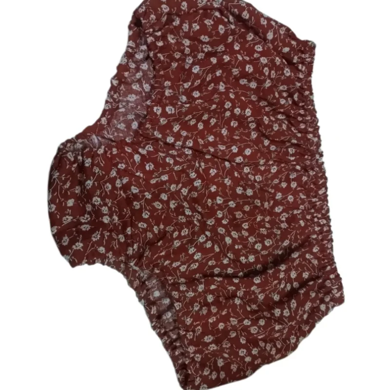 Handmade Large Size Pure Cotton Briefs High Crotch Deep Waist Bread Pant Comfort Breathable Absorb Moisture Underwear Bloomers﻿﻿