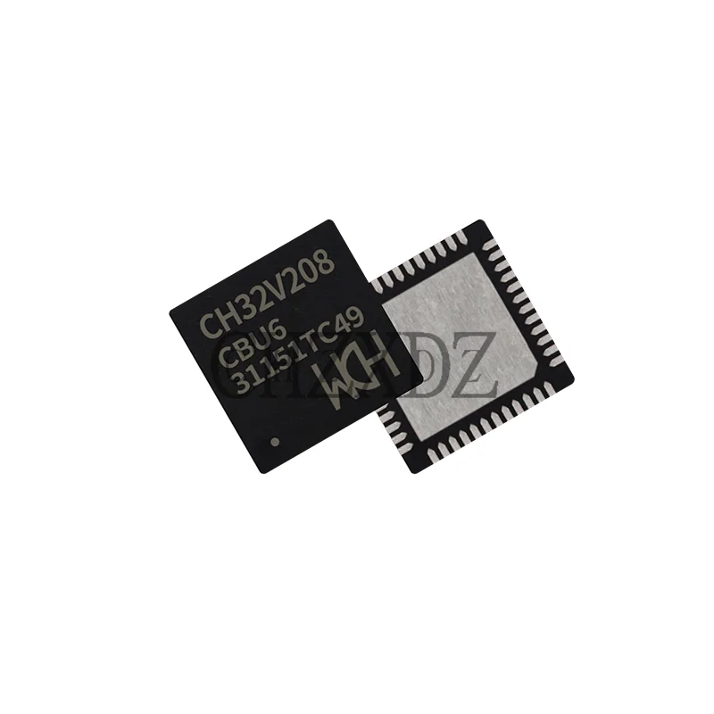 Imagem -03 - Processador sem Fio Mcu V4c Mac Mais Phy Bluetooth Can Usb 10 Pcs Lot Ch32v208wbu6