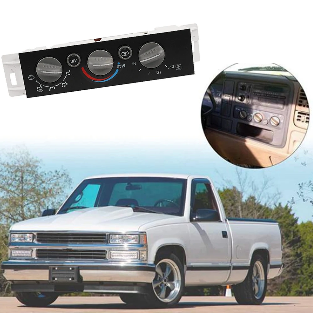 Car A/C Heater Control Panel 16231175 9378815 For Chevy GMC Yukon 1996-2000 Air Conditioner Adjustment Panel Top-Rated