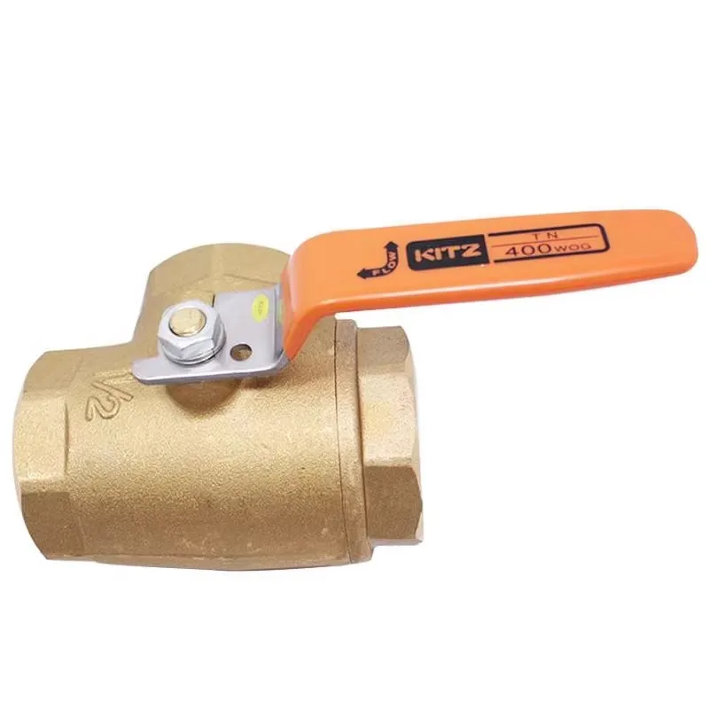 Japan KITZ ball valve Kitazawa TN400 brass three-way ball thread buckle L-type three-way switch valve 4 points 6 points spot