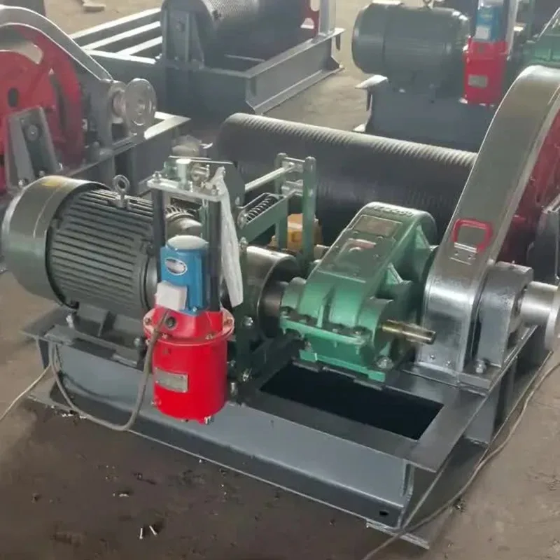 FOB Wire Rope Winch Hydraulic Variable Constant Speed Control For Mobile Fixed Single Double Point Lifting Operations