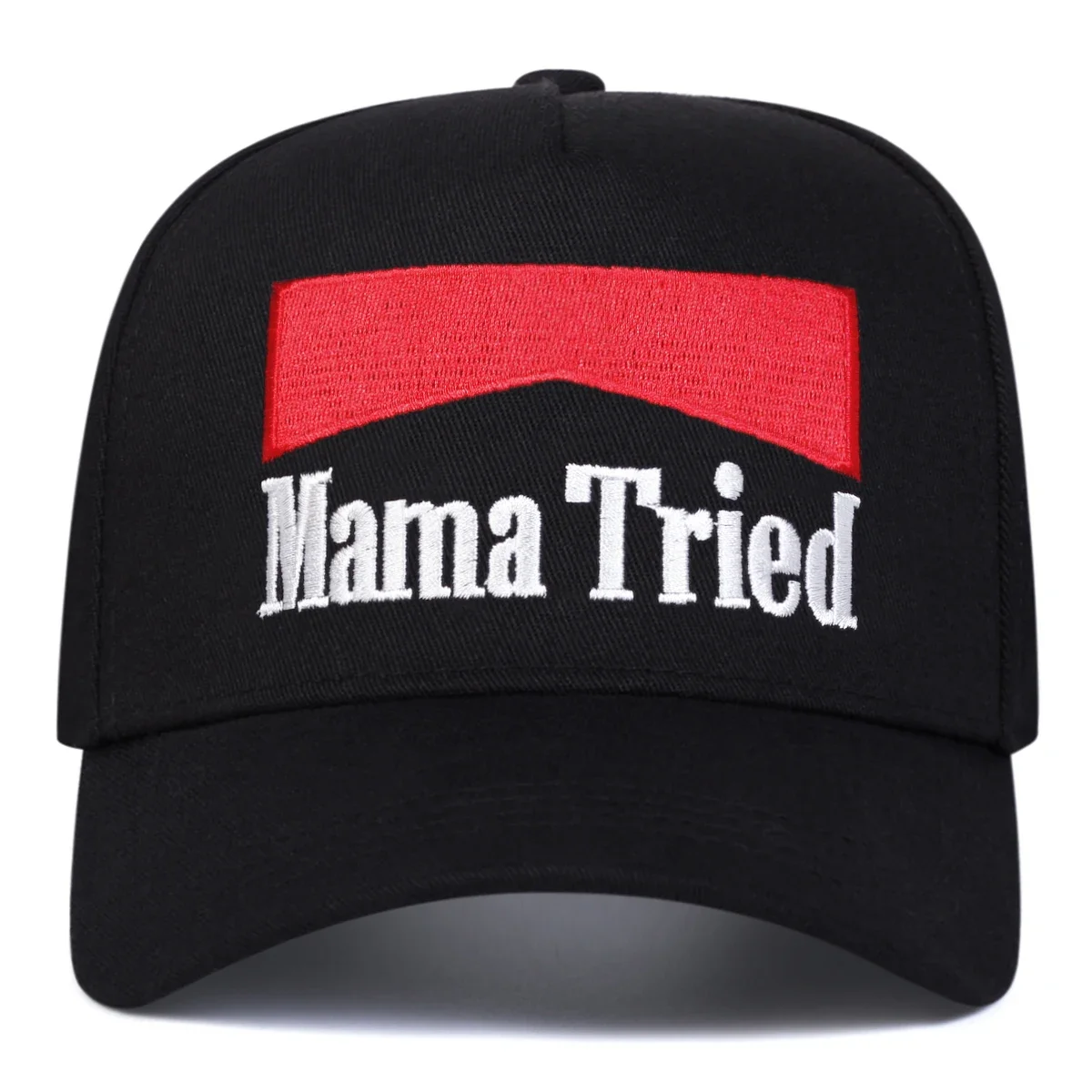 Unisex MAMA TRIED Letter Embroidery Baseball Caps Spring Autumn Outdoor Adjustable Casual Hats Sunscreen Hat Sports Cap