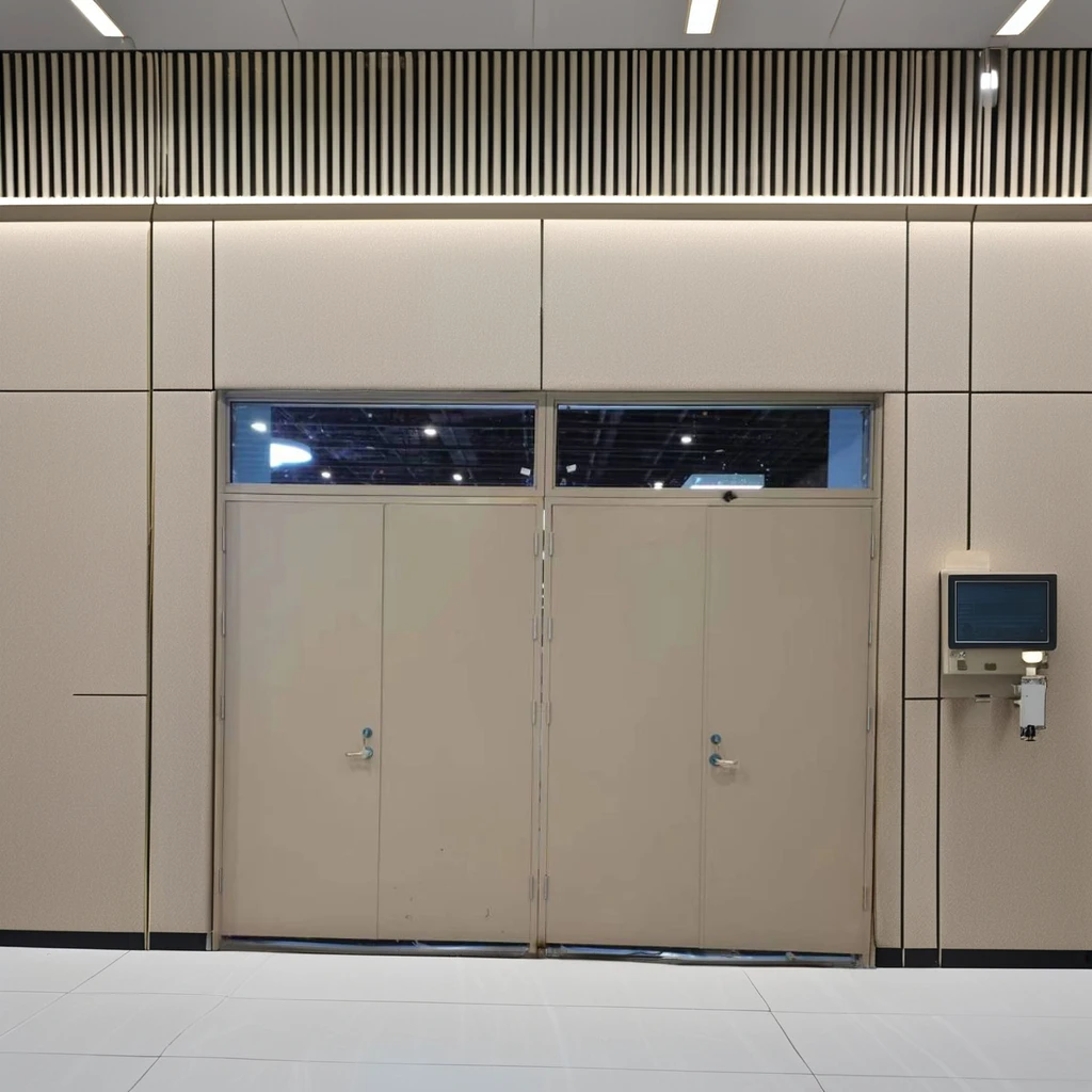 Factory Wholesale Steel Fire Door High Quality Emergency Exit Metal Fireproof Steel Door