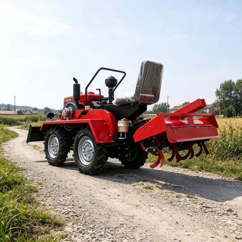 

Customized 4WD Wheeled Tractor‑mounted Rotary Tiller, Four‑Wheel High‑Power Cultivator, High‑Efficiency Farm Rotary Tiller