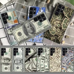 Banknote Dollar Cash Money Cases Phone Case for Samsung Galaxy S26 Ultra S25 Edge S24 S23 FE S21 Plus S20 S22 Cover TPU Capa She