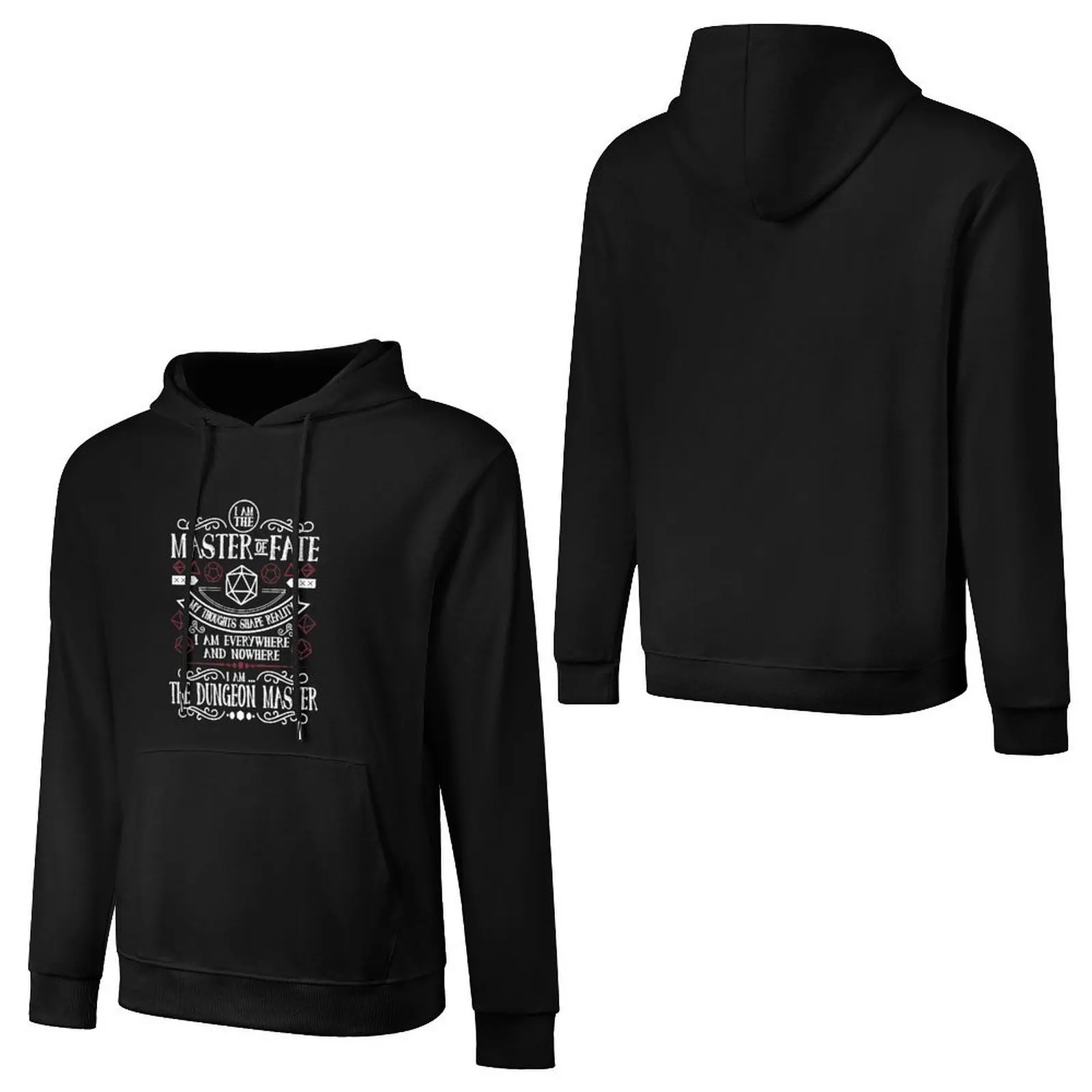 Dungeon Master (Black) Pullover Hoodie autumn clothes autumn jacket men japanese style men clothes tracksuit