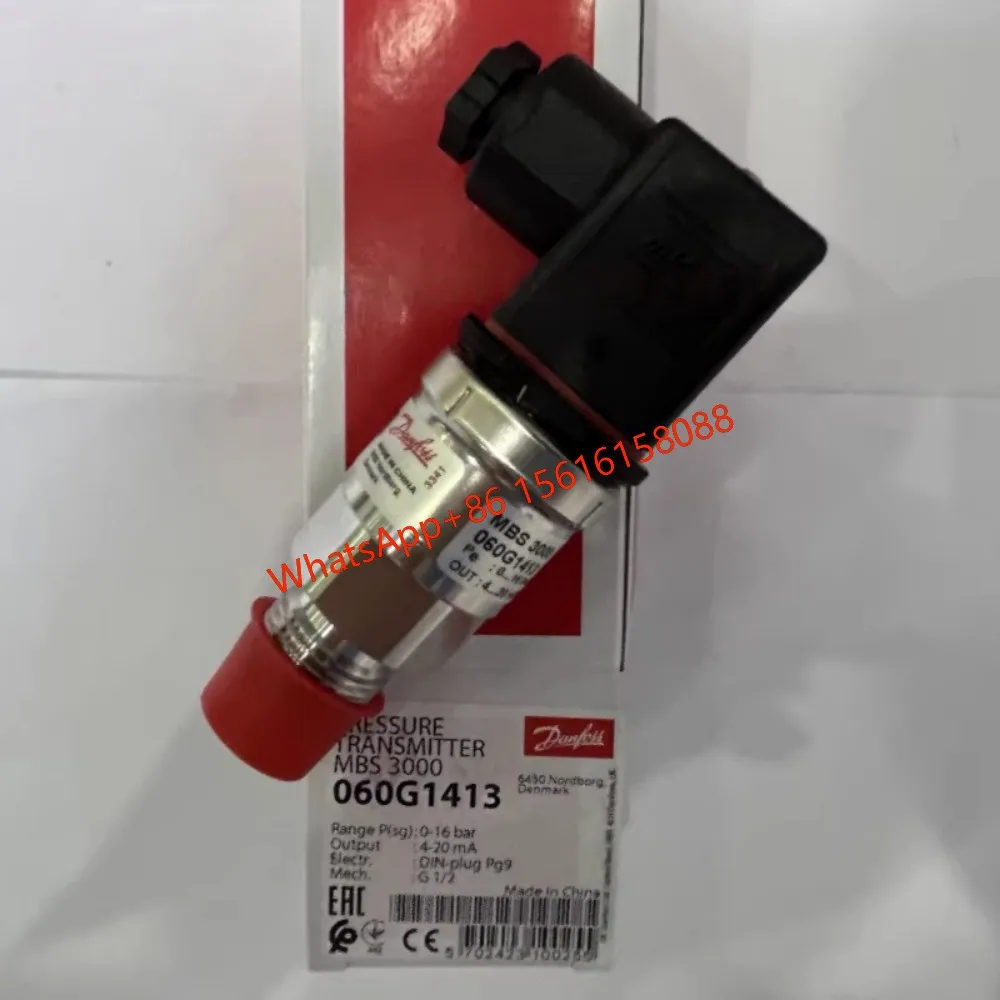 New Danfoss MBS3000 pressure sensor models: 060G1412, 060G1413, 060G1429, 060G1430, 060G1452, 060G1539, 060G1540