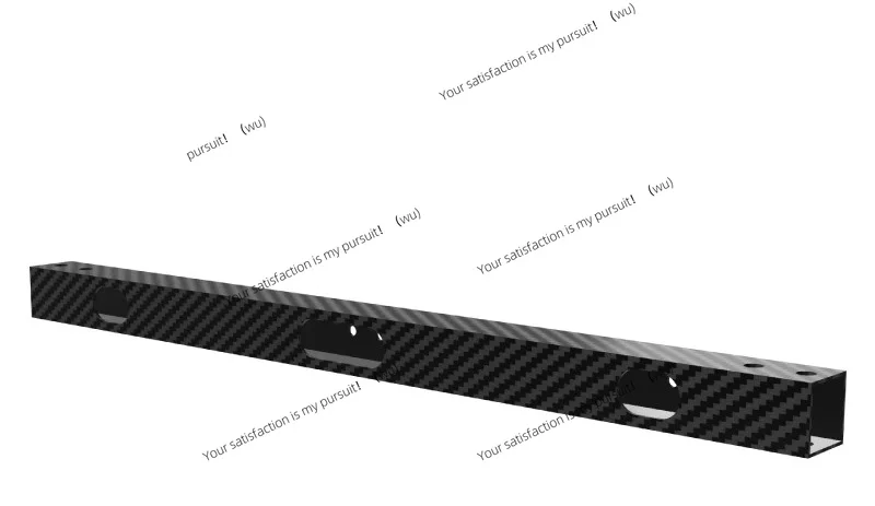 For Mellow High Quality Voron2.4 3D Printer X-Axis Lightweight Design Pre-Drilled Carbon Fiber Tubes