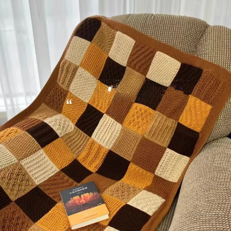 handmade-diy-color-blo-id-pattern-blanket-yarn-crochet-kit-andmother's-blanket-covering-blanket-knitting-material-pa
