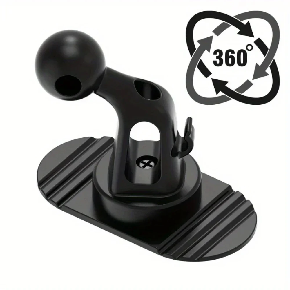 New Dashboard Desktop Car Base with Curved Adhesive Universal Car Phone Holder Accessory Ball Head That Can Rotate 360°