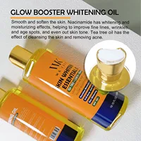 Huile corporelle éclaircissante à la niacinamide WK JALY pour tous types de peau, avec arôme d'arbre à thé et de citron, anti-acné, anti-rides, anti-taches de vieillesse, non grasse, 300 ml 4