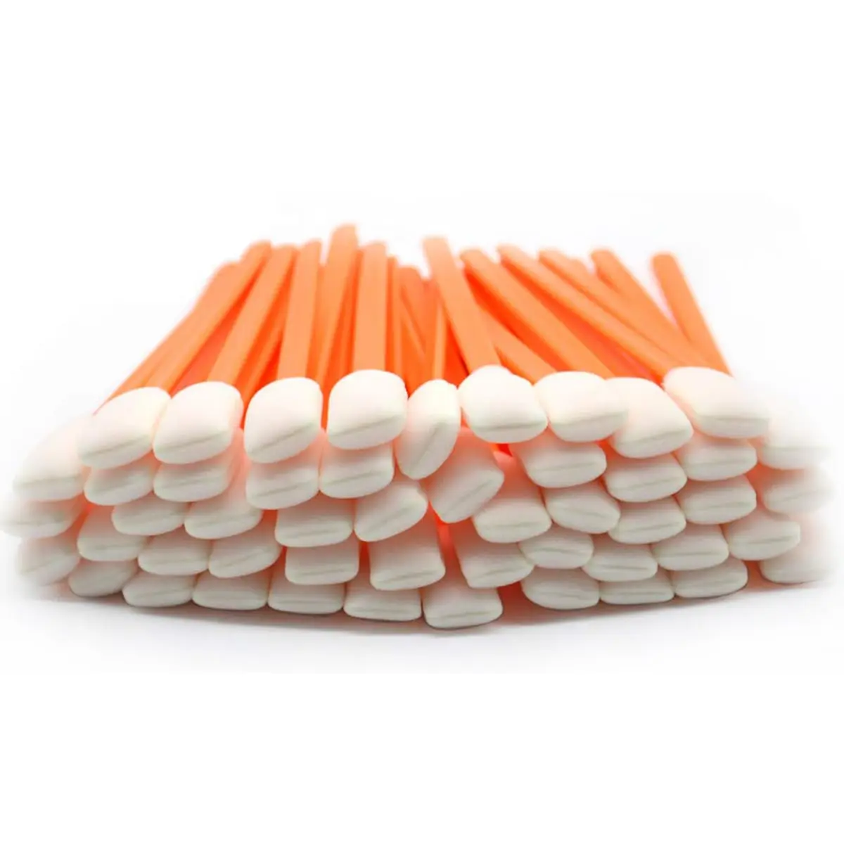

Foam Cleaning Swabs for Electronics, Cameras, Optics or Inkjet Printers, Foam Swabs, Printhead Cleaning (100 Orange)