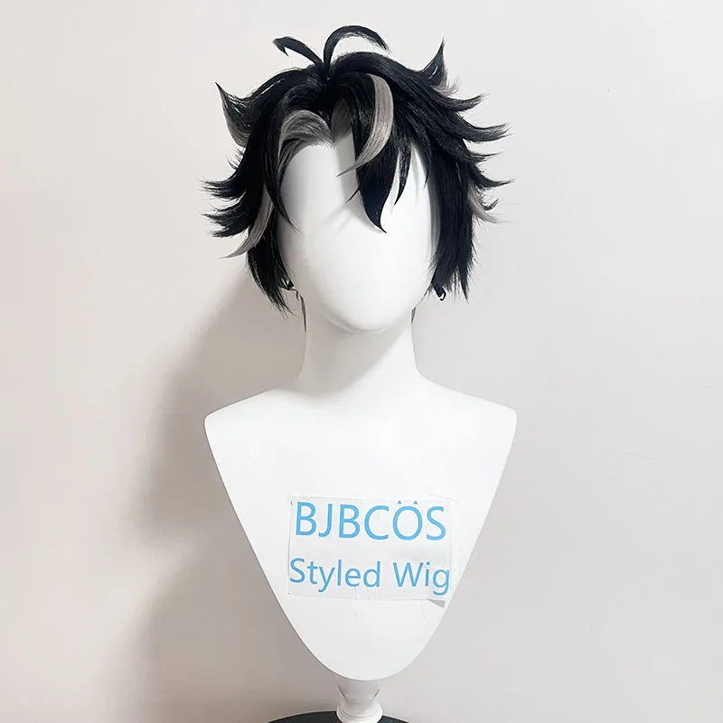 

[Styled] Wriothesley Role Play Wig Anime Genshin Impact Cosplay Wigs Heat Resistant Synthetic Hair Party Festival
