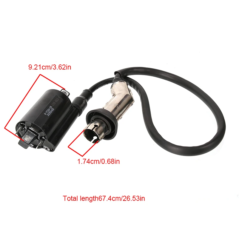 NEW Compatible with Jonway GTX 250 EFI & 200 Tall Motorcycle GY6 EFI Ignition Coil Designed for 169cc 170cc EFI Pedal Systems