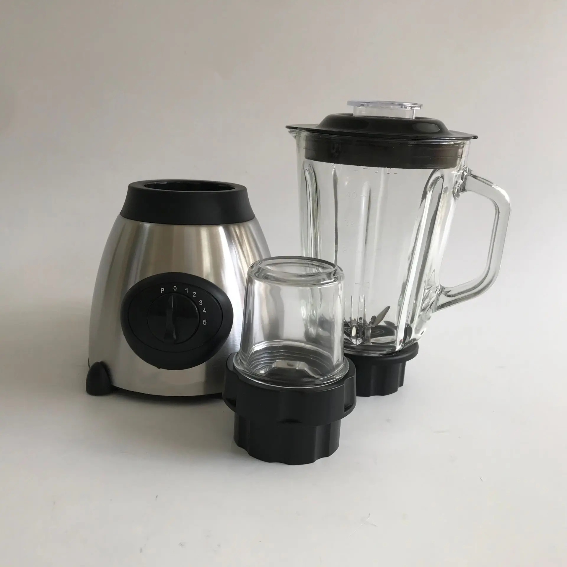 

Automatic Stainless Steel Cup Electric Juicer Cookware High Efficiency Household Juice Grinder Variable Speed Glass