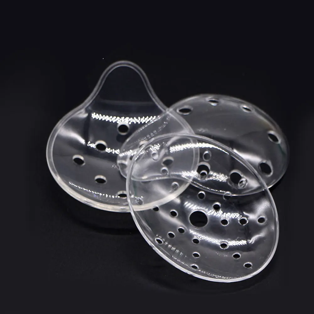 10x Eyepatch Ventilated Clear Eye Shield Plastic Ophthalmic Surgery Single Eye Wound Protective Cover Oval Spoon Shape Eye Guard