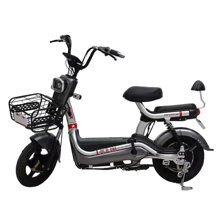 Direct Supply Steel Electric Road Bike with Rear Hub Motor | Hot Selling 48V 3-Speed E-Bike