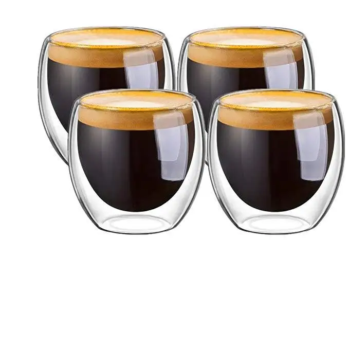 

Double high borosilicate disposable juice milk egg-shaped glass coffee tea beverage cup straw cover