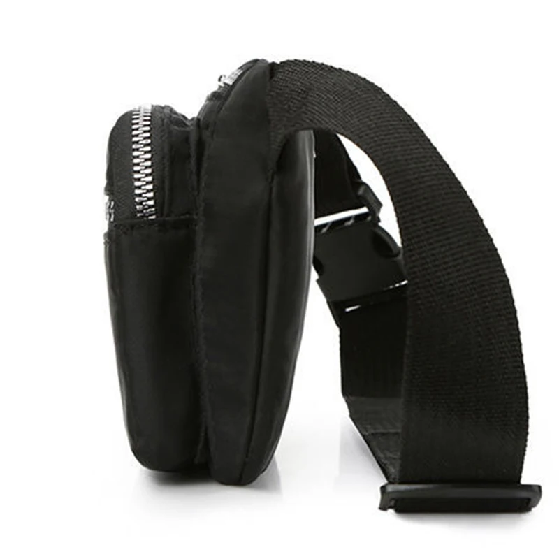 多機能ウエストバッグ、チェストバッグ、クロスボディバッグ、ジッパー開閉式、スポーツベストのフロントポケット付き、ハイキングや日常使いに