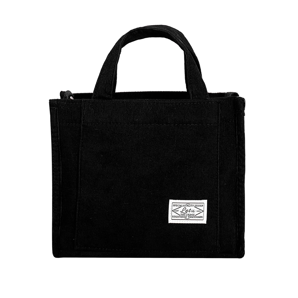 Hot Corduroy ladies handbags new trend single shoulder bag solid color buckle messenger bag small square bag
