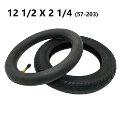 （57 -203）12 1/2 X 2 1/4 for Bike Stroller Urban Many Gas Electric Scooter Tire Set 12 Inch Tube Tire 12 1/2X2 1/4