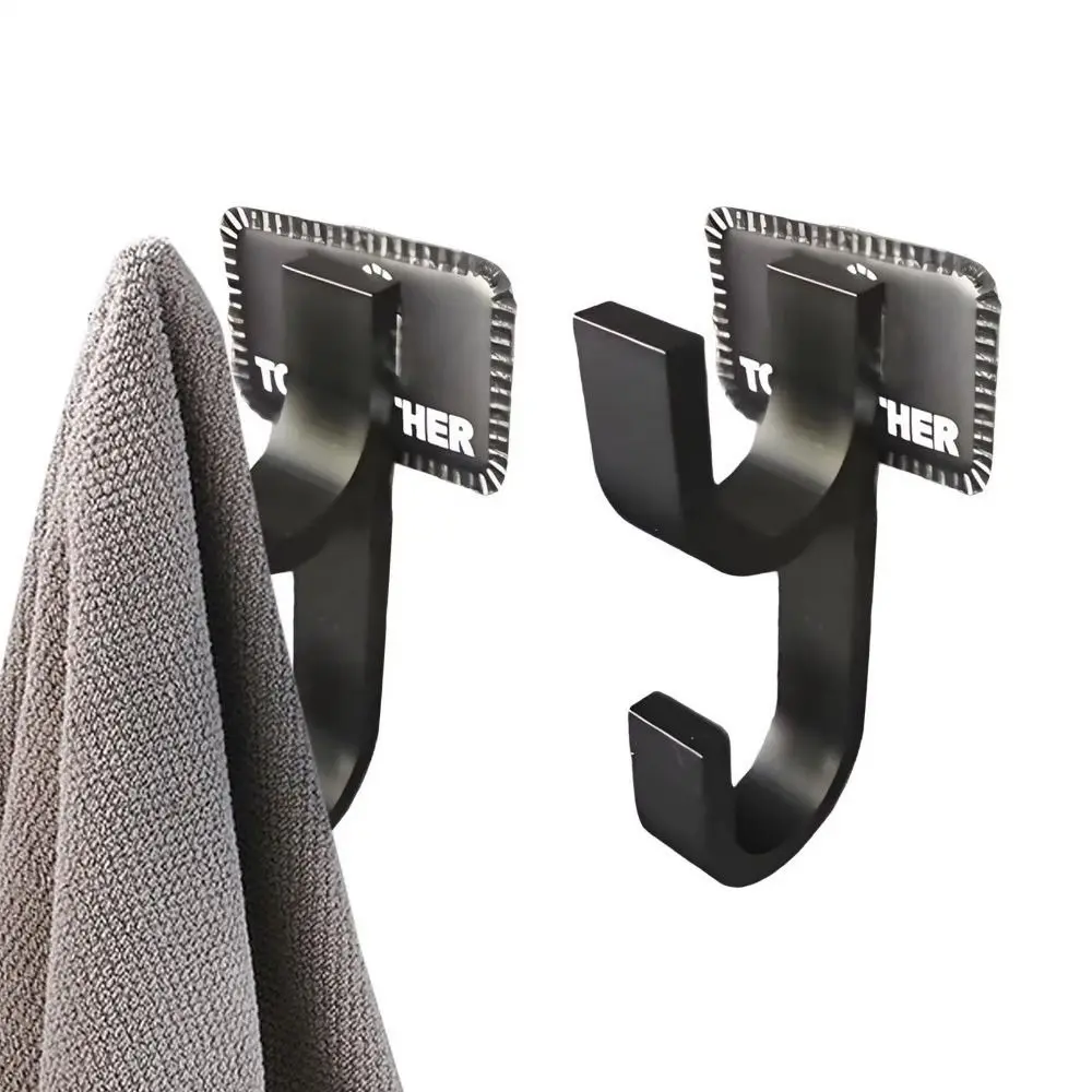 2Pcs Single/Double Hook Car Umbrella Hooks Vertical Suspension Anti-tilt Car Trunk Hook No Drilling Car Umbrella Holder