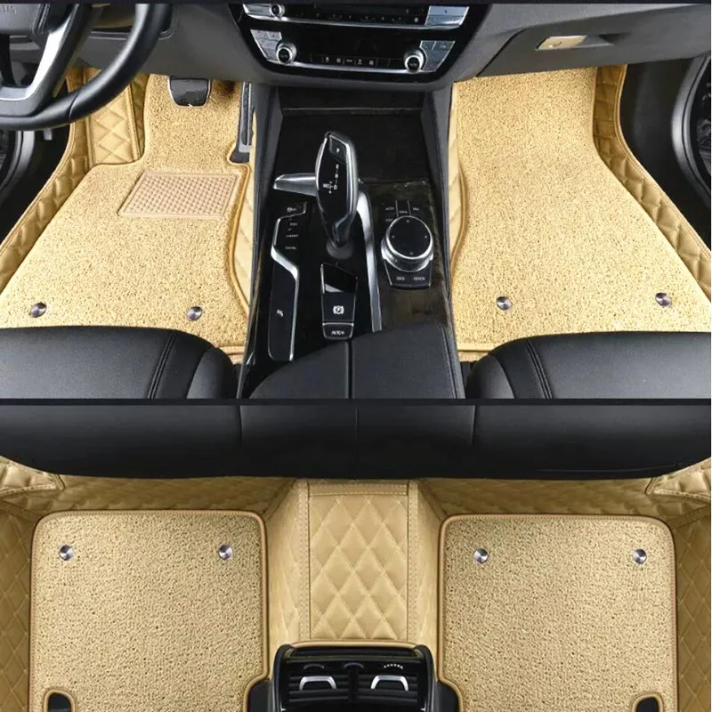 Custom special car floor mats for Lexus 470 2009-2002 5 seats Top Quality Rugs Waterproof Double Layers carpets for GX470 2006